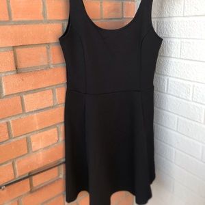 Little Black Dress with Golf Texture